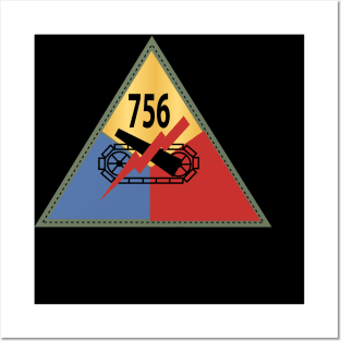 756th Tank Battalion - SSI x 300 Posters and Art